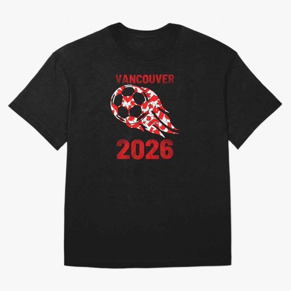 Vancouver Canada 2026 World Cup Soccer #8 Classic T-Shirt Feel the Heartbeat of FIFA World Cup 2026 Capturing Messi, Neymar and Mbappe, Germany Energy, Classic Soccer Heritage, Championship Pressure, Fan Loyalty and International Pride; Ideal for