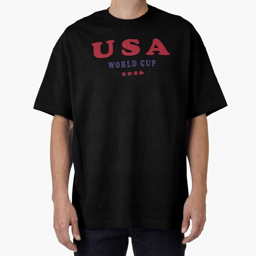 USA World Cup 2026 Soccer Fan Shirt | American Flag Football Retro Patriotic Design Classic T-Shirt Represent Fans Who Live for FIFA World Cup 2026 Group Stage for Fans of Messi and Cristiano Ronaldo and Portugal, Bringing Champion Mindset, Group