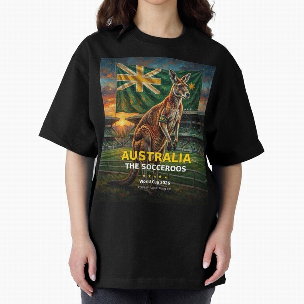 Australia Socceroos - World Cup 2026 Soccer Fan Tee Classic T-Shirt Bring a Vintage Feel to Global Football Passion for FIFA World Cup 2026, Highlighting Haaland, Spain, Game Day Rituals, Football Legends, Country Pride and the Road to the Final;