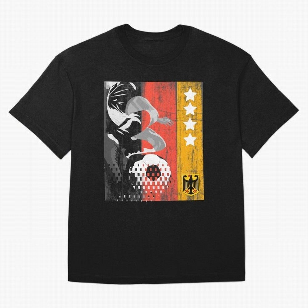 Fan Design Germany 2026 Classic T-Shirt Show Match Day Excitement for FIFA World Cup 2026 Group Stage for Fans of Messi, CR7 and Mbappe and Brazil, Bringing Football Festival Excitement, Trophy Ambitions, Country Rivalries and Star Player Buzz;