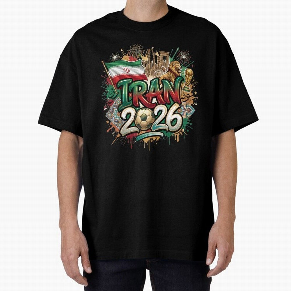 Iran World Cup 2026 Football Legacy Classic T-Shirt Make Game Day About FIFA World Cup 2026 USA Canada Mexico for Fans of CR7 and Messi and Argentina, France and Brazil, Bringing Stadium Memories, Football Loyalty, International Chants and