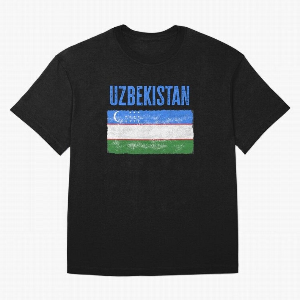 Uzbekistan Classic T-Shirt Back Your Heroes with Match Day Hype around FIFA World Cup 2026, Neymar, Haaland and Cristiano Ronaldo, Argentina, Sports Nostalgia, International Competition, Famous Players and Unforgettable Victories; Created for Match