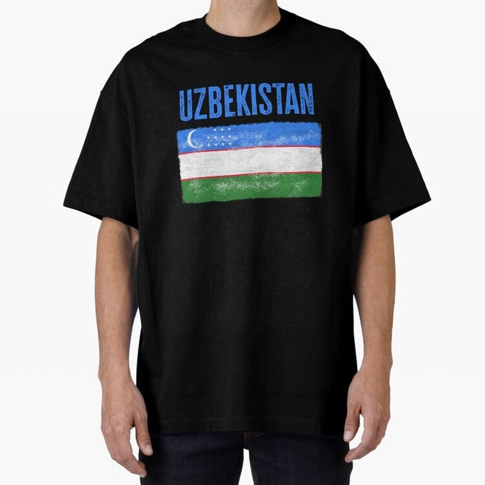 Uzbekistan Classic T-Shirt Back Your Heroes with Match Day Hype around FIFA World Cup 2026, Neymar, Haaland and Cristiano Ronaldo, Argentina, Sports Nostalgia, International Competition, Famous Players and Unforgettable Victories; Created for Match