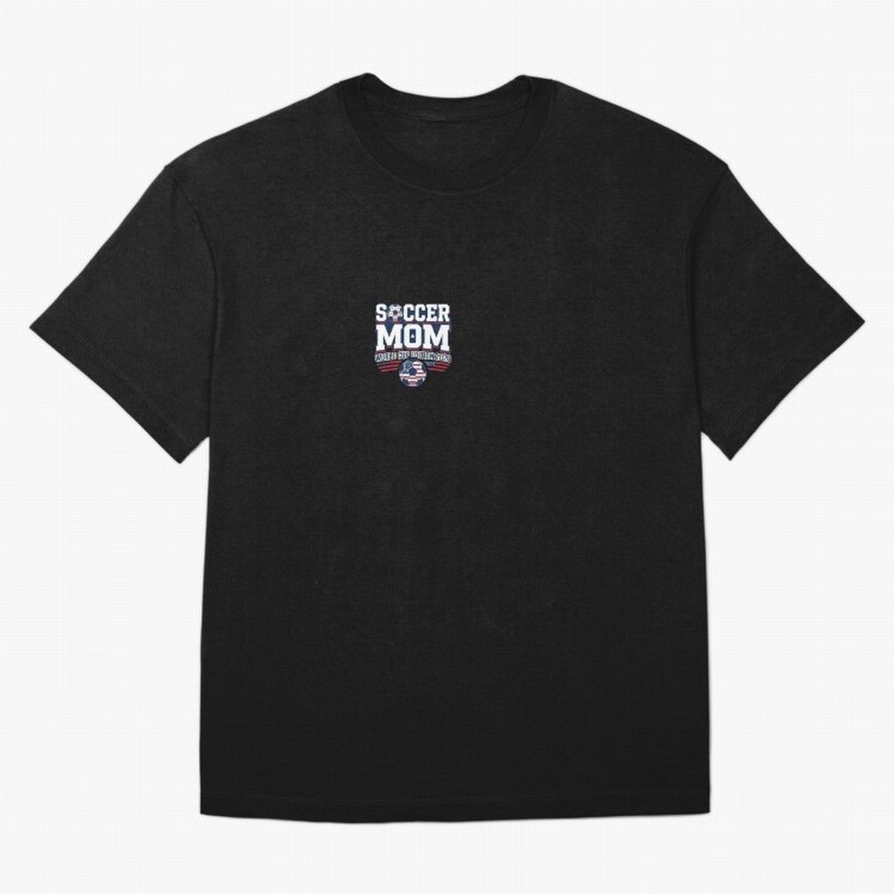 Soccer Mom World Cup Bold Text | 2026 Football Mom Classic T-Shirt Bring Home Global Football Passion for FIFA World Cup 2026 Group Stage, with Mbappe and Neymar, England, France and Netherlands, Stadium Chants, National Pride, Trophy Dreams and
