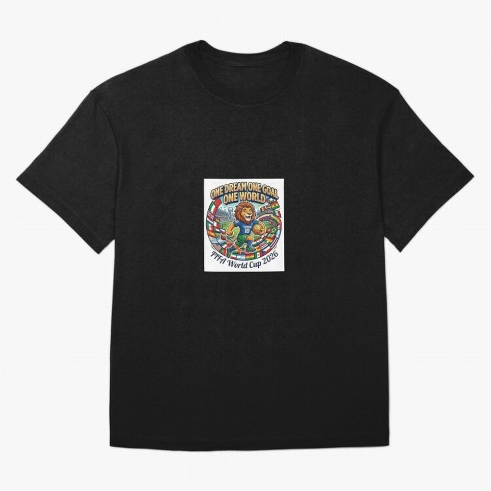 Celebrate the spirit of the world's greatest game with this vibrant mascot design! Featuring an energetic lion (Tamima) Classic T-Shirt Celebrate Football Dreams Across FIFA World Cup 2026 USA Canada Mexico Driven by Messi, England Energy, Game Day