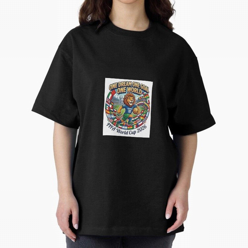 Celebrate the spirit of the world's greatest game with this vibrant mascot design! Featuring an energetic lion (Tamima) Classic T-Shirt Celebrate Football Dreams Across FIFA World Cup 2026 USA Canada Mexico Driven by Messi, England Energy, Game Day