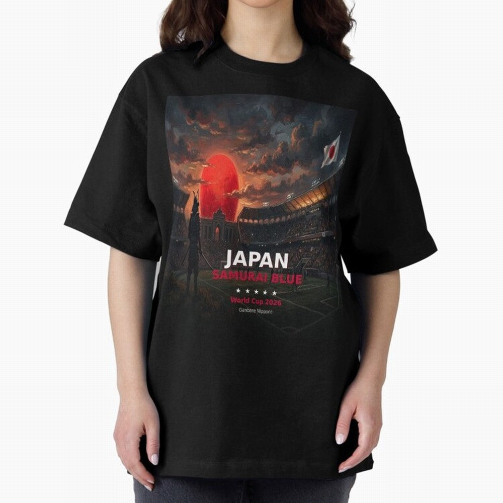 Japan Samurai Blue - World Cup 2026 Soccer Fan Tee Classic T-Shirt Support the Legends of the FIFA World Cup 2026 Group Stage Journey through Neymar Highlights, Brazil Pride, Stadium Chants, National Pride, Trophy Dreams and Unforgettable Football