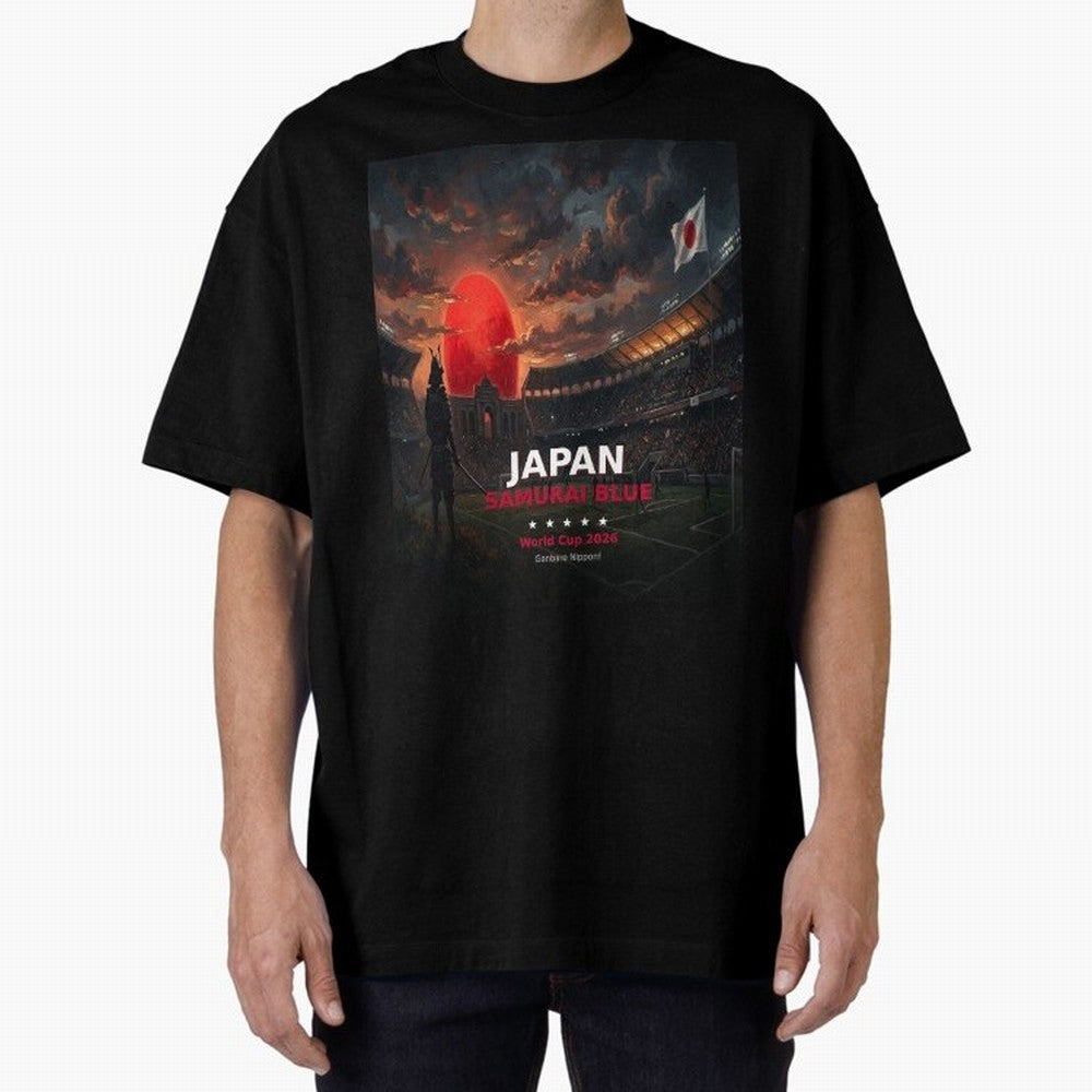 Japan Samurai Blue - World Cup 2026 Soccer Fan Tee Classic T-Shirt Support the Legends of the FIFA World Cup 2026 Group Stage Journey through Neymar Highlights, Brazil Pride, Stadium Chants, National Pride, Trophy Dreams and Unforgettable Football