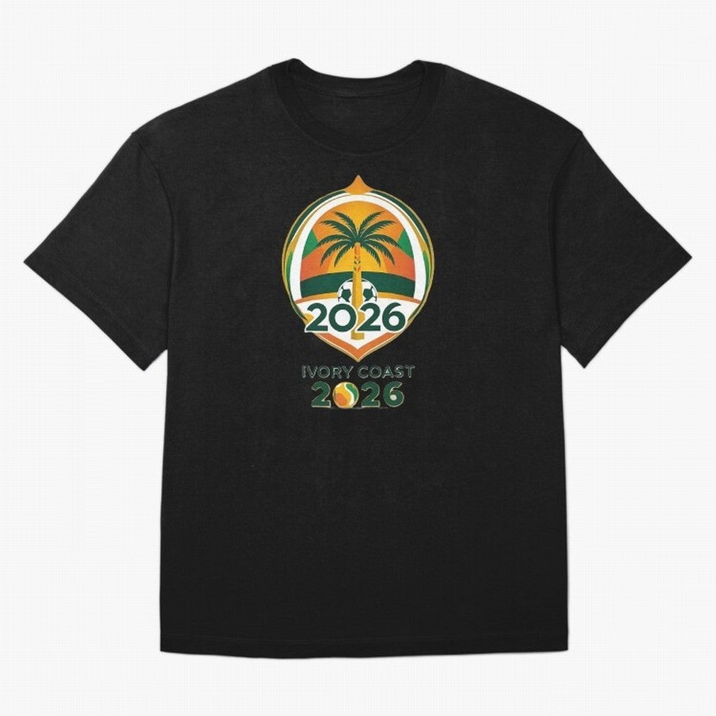 Ivory Coast 2026 Classic T-Shirt Remember Iconic Moments from FIFA World Cup 2026 for Fans of Haaland and Mbappe and Spain, Bringing Classic Soccer Heritage, Championship Pressure, Fan Loyalty and International Pride; Great for Supporters Who Love