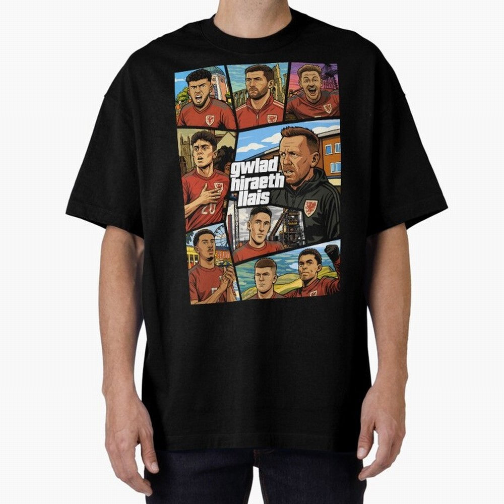 GTA Cymru Classic T-Shirt Carry National Pride through the FIFA World Cup 2026 Group Stage Journey through Neymar, Haaland and Cristiano Ronaldo Highlights, France and Portugal Pride, Sports Nostalgia, International Competition, Famous Players and
