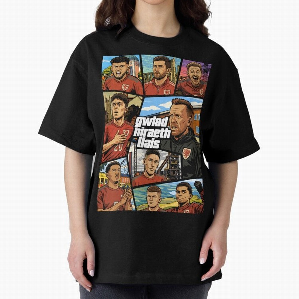 GTA Cymru Classic T-Shirt Carry National Pride through the FIFA World Cup 2026 Group Stage Journey through Neymar, Haaland and Cristiano Ronaldo Highlights, France and Portugal Pride, Sports Nostalgia, International Competition, Famous Players and