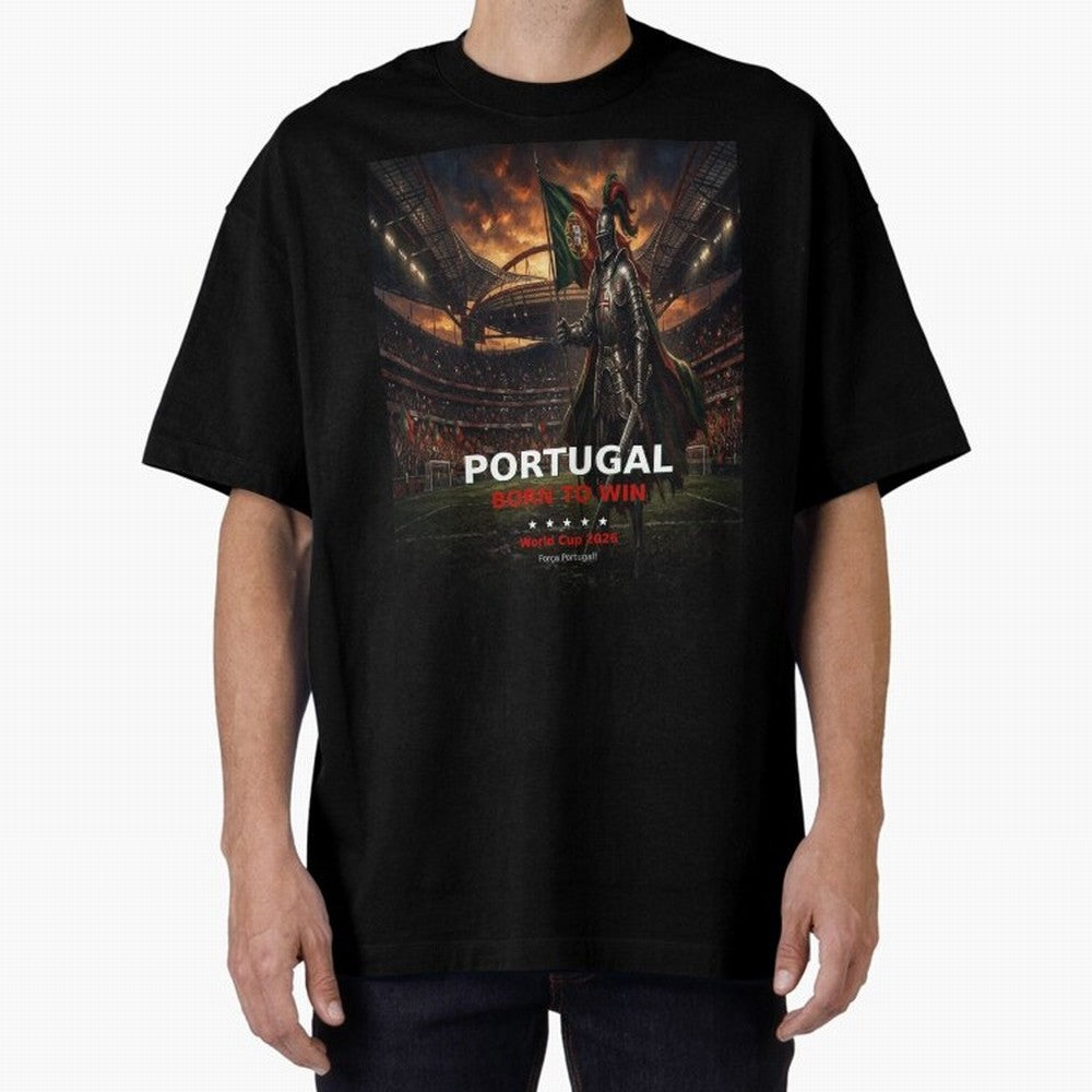 Portugal Born to Win - World Cup 2026 Soccer Fan Tee Classic T-Shirt Bring a Champion Mindset to FIFA World Cup 2026 Group Stage for Fans of Mbappe and Neymar and Netherlands, Bringing Champion Mindset, Group Stage Buzz, Knockout Tension and