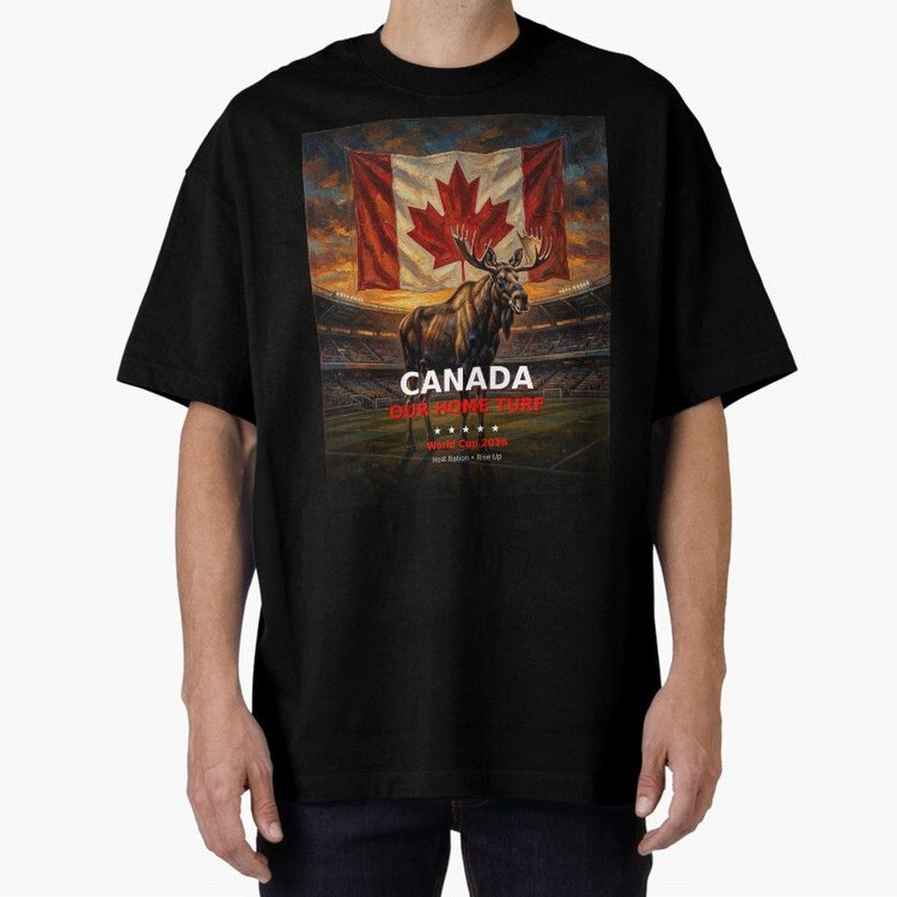 Canada Our Home Turf - World Cup 2026 Soccer Fan Tee Classic T-Shirt Mark Match Day Hype around FIFA World Cup 2026 Group Stage, Neymar, Netherlands, Championship Spirit, Famous Goals, Roaring Crowds and International Football Unity; Great for