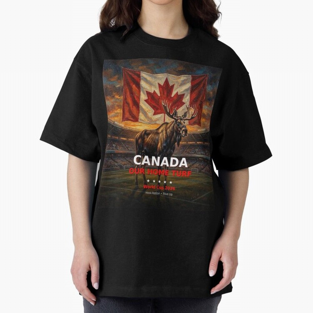 Canada Our Home Turf - World Cup 2026 Soccer Fan Tee Classic T-Shirt Mark Match Day Hype around FIFA World Cup 2026 Group Stage, Neymar, Netherlands, Championship Spirit, Famous Goals, Roaring Crowds and International Football Unity; Great for