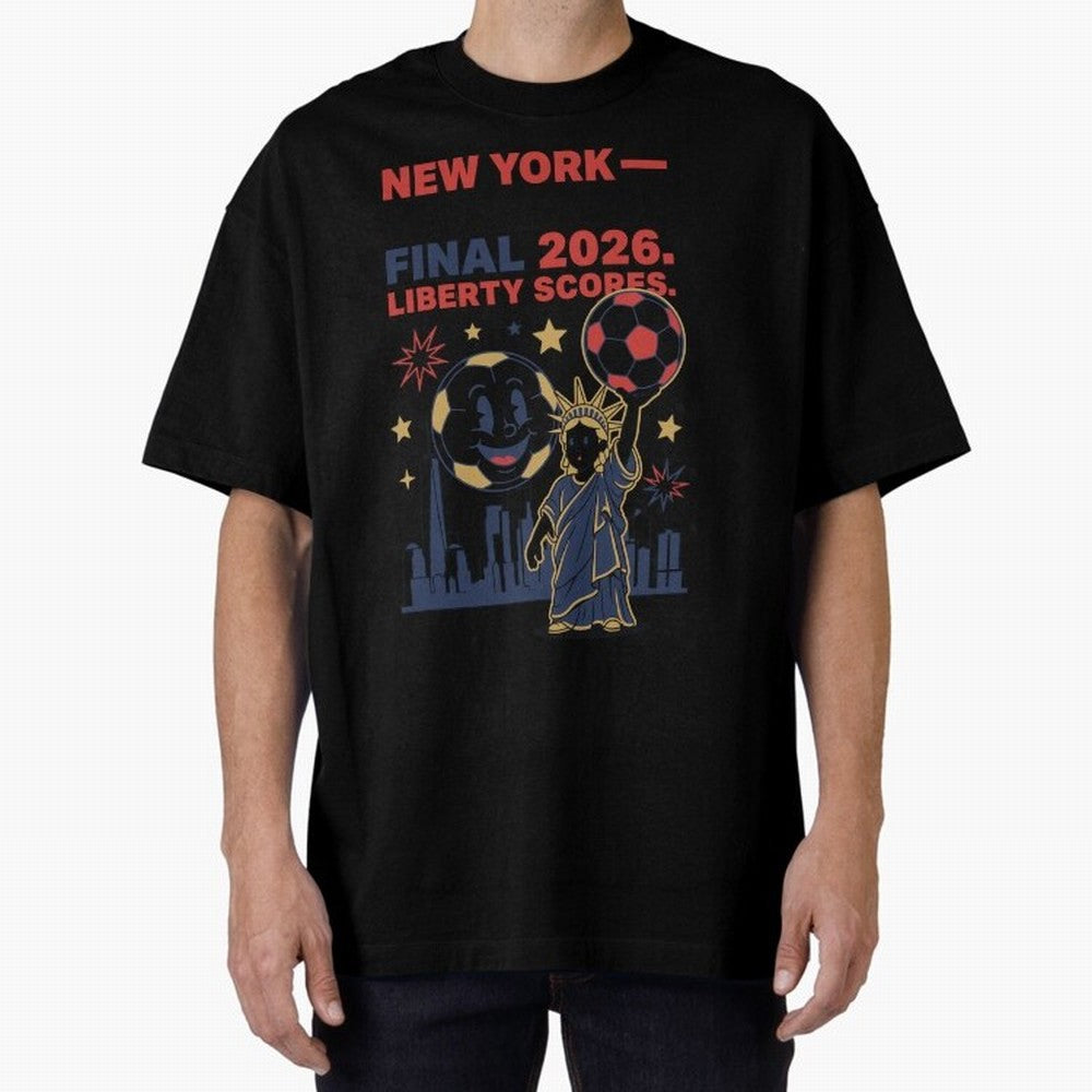 New York World Cup Final 2026 V4 Classic T-Shirt Cheer through Every Moment of Match Day Hype around FIFA World Cup 2026, CR7 and Messi, England, France and Netherlands, Champion Mindset, Group Stage Buzz, Knockout Tension and Passionate Fan