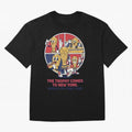 The Trophy Comes to New York ¡ª World Cup Final V2 Classic T-Shirt Relive Legendary Nights from the FIFA World Cup 2026 USA Canada Mexico Journey through Messi, CR7 and Mbappe Highlights, Brazil Pride, Worldwide Fan Energy, Dramatic Goals, Stadium