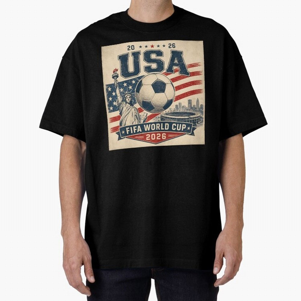 USA WORLD CUP 2026 Classic T-Shirt Show Love for Legendary Goals in FIFA World Cup 2026 Driven by Mbappe, Portugal, Spain and Germany Energy, Football Passion, Legendary Performances, Festival Vibes and Supporter Community; Ideal for Fans Who