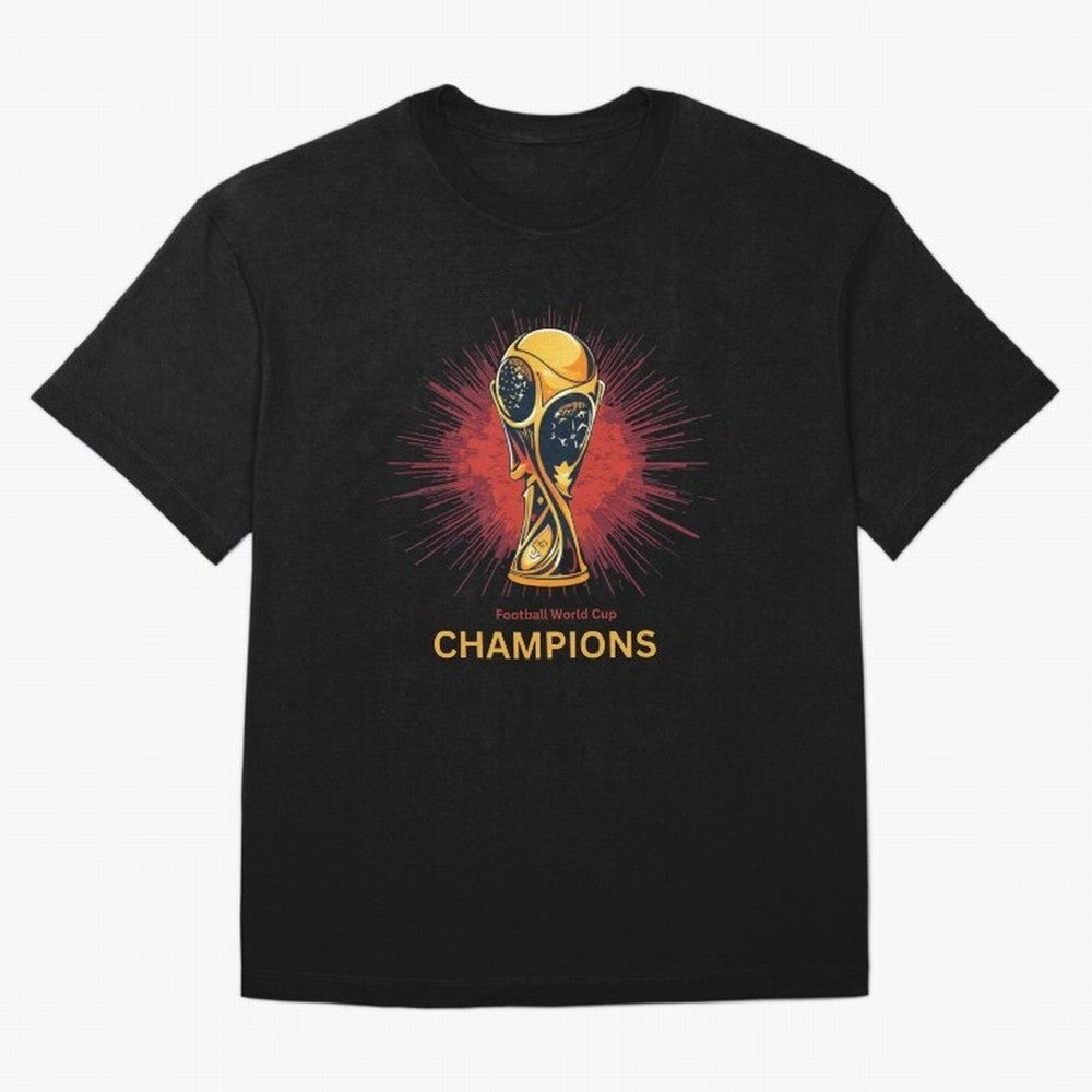 Football World Cup Champions Trophy - Vintage Soccer Victory Classic T-Shirt Bring Trophy Dreams to FIFA World Cup 2026 USA Canada Mexico Spirit, Made for England, France and Netherlands, Neymar, Haaland and Cristiano Ronaldo, Vintage Soccer