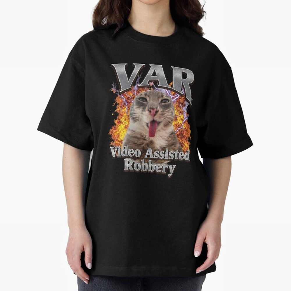 VAR Video Assisted Robbery Funny World Cup 2026 Meme Soccer Fan Football Humor Classic T-Shirt Enjoy the Biggest Football Party of FIFA World Cup 2026 for Fans of CR7 and France and Portugal, Bringing Supporter Pride, Iconic Celebrations, Legendary