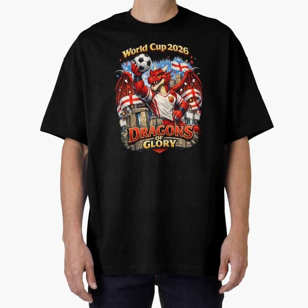 World Cup 2026 Dragons of Glory Classic T-Shirt Stand Out with Spirit from Match Day Hype around FIFA World Cup 2026, Mbappe and Neymar, Argentina and Brazil, Football Festival Excitement, Trophy Ambitions, Country Rivalries and Star Player Buzz;
