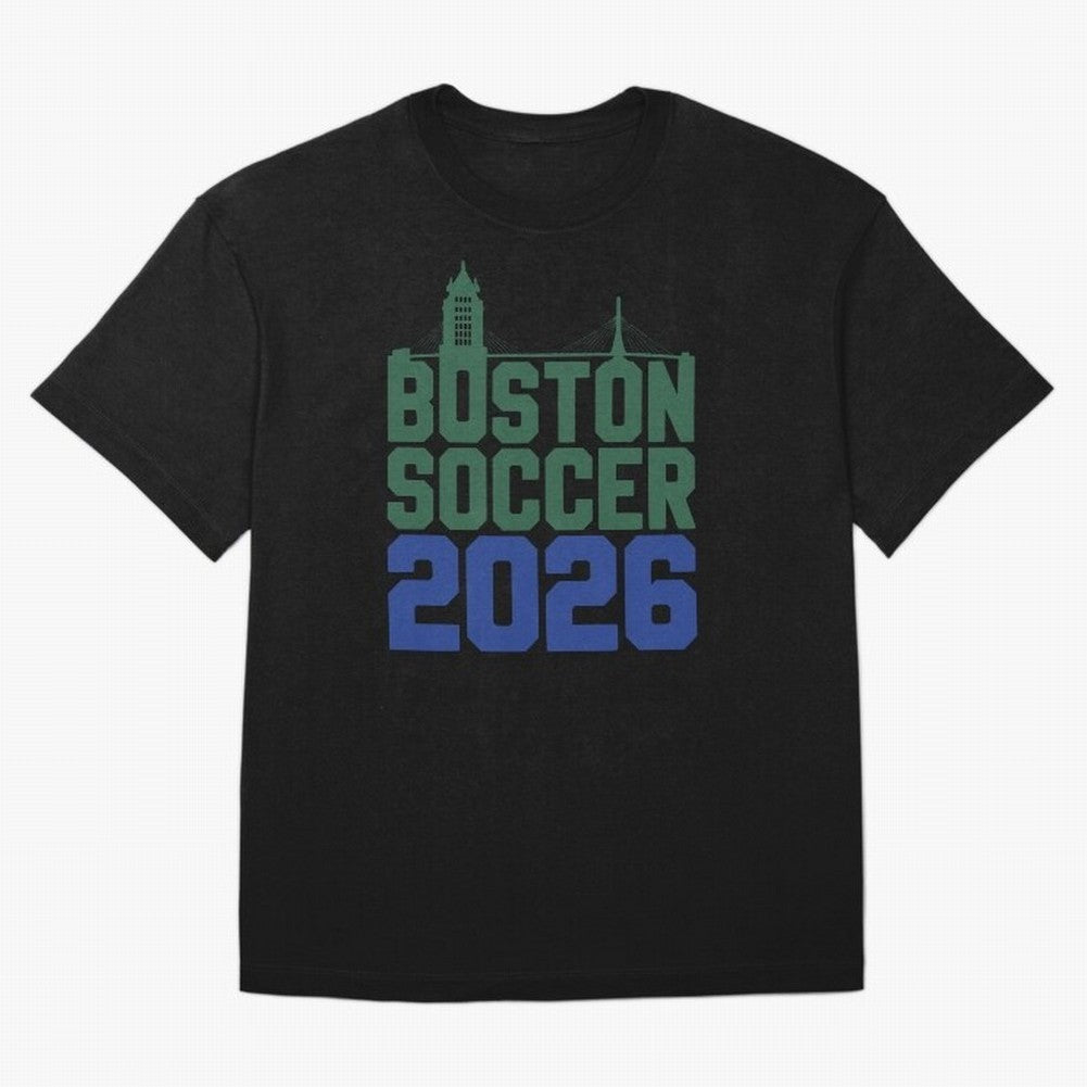 Boston Soccer 2026 Massachusetts Football Fan Classic T-Shirt Join Match Day Hype around FIFA World Cup 2026, Messi and Cristiano Ronaldo, England, Football Passion, Legendary Performances, Festival Vibes and Supporter Community; Perfect for