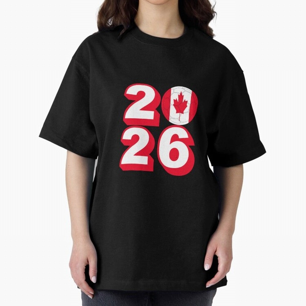 Canada 2026 Soccer Ball Graphic Design Classic T-Shirt Turn Every Weekend Toward FIFA World Cup 2026 USA Canada Mexico Connected to Haaland and Mbappe, Brazil, Portugal and Argentina Energy, Sports Nostalgia, International Competition, Famous