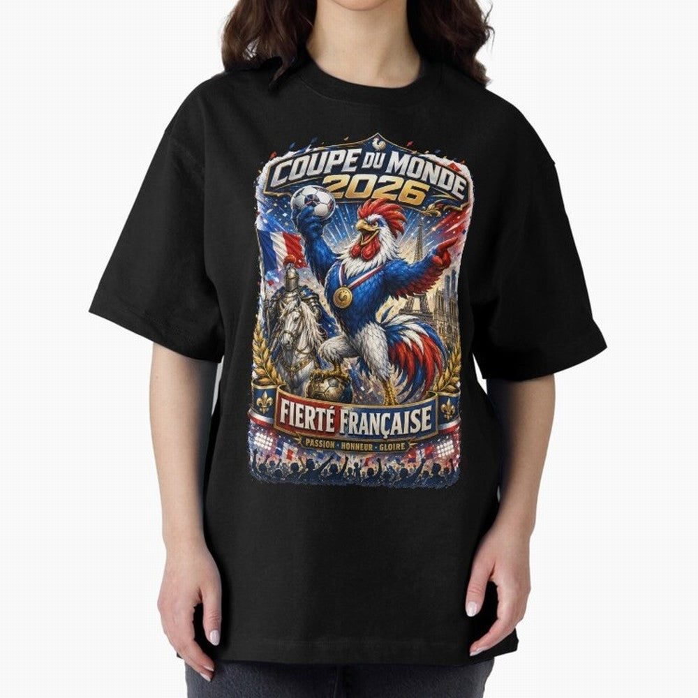 France World Cup 2026 Pride Classic T-Shirt Show Passion for the Stars of FIFA World Cup 2026 USA Canada Mexico Spirit, Connected to Brazil, Neymar, Haaland and Cristiano Ronaldo, Football History, Final Match Energy, Crowd Noise and Once in a