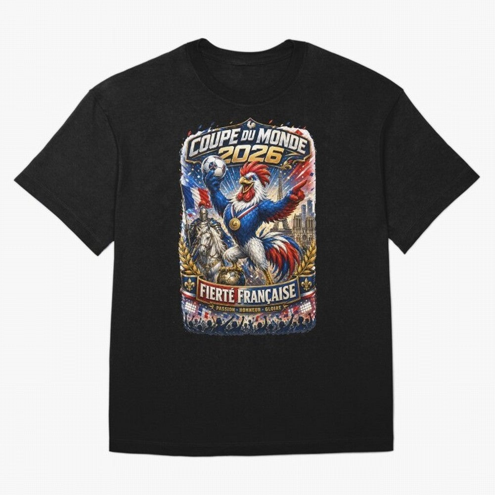 France World Cup 2026 Pride Classic T-Shirt Show Passion for the Stars of FIFA World Cup 2026 USA Canada Mexico Spirit, Connected to Brazil, Neymar, Haaland and Cristiano Ronaldo, Football History, Final Match Energy, Crowd Noise and Once in a