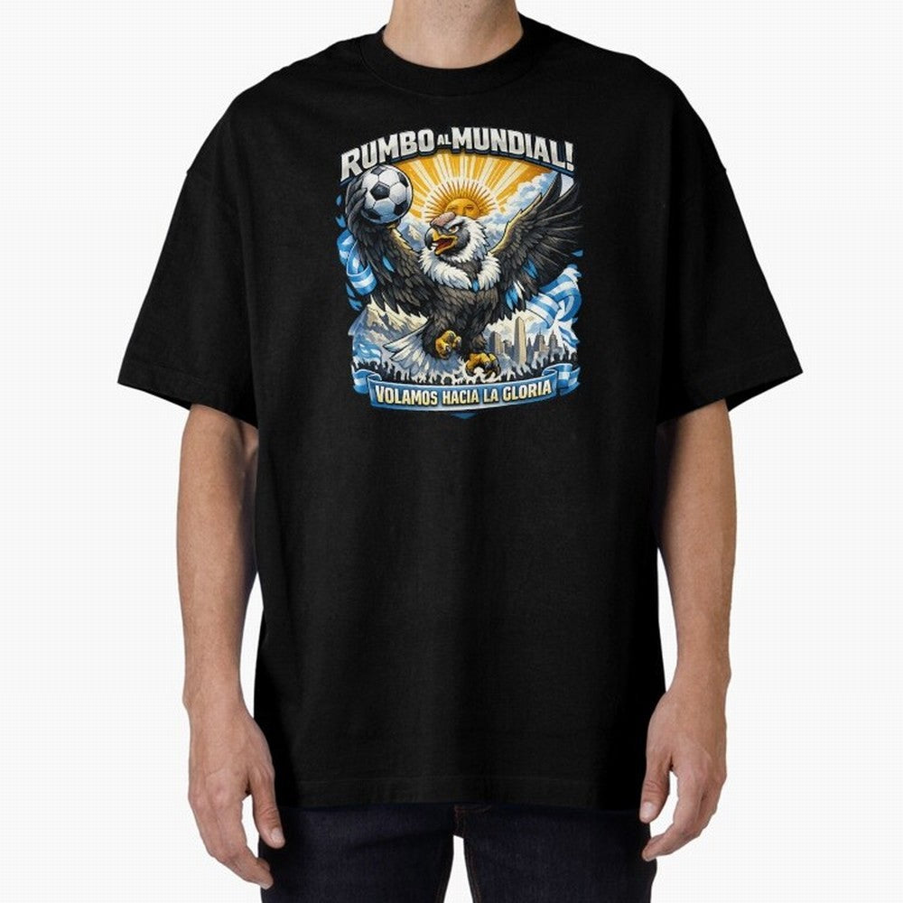 Argentina Eagle World Cup Pride Classic T-Shirt Honor the Beautiful Game during the FIFA World Cup 2026 USA Canada Mexico Journey through Haaland and Mbappe Highlights, Spain Pride, Global Supporter Spirit, Legendary Goals, National Colors and