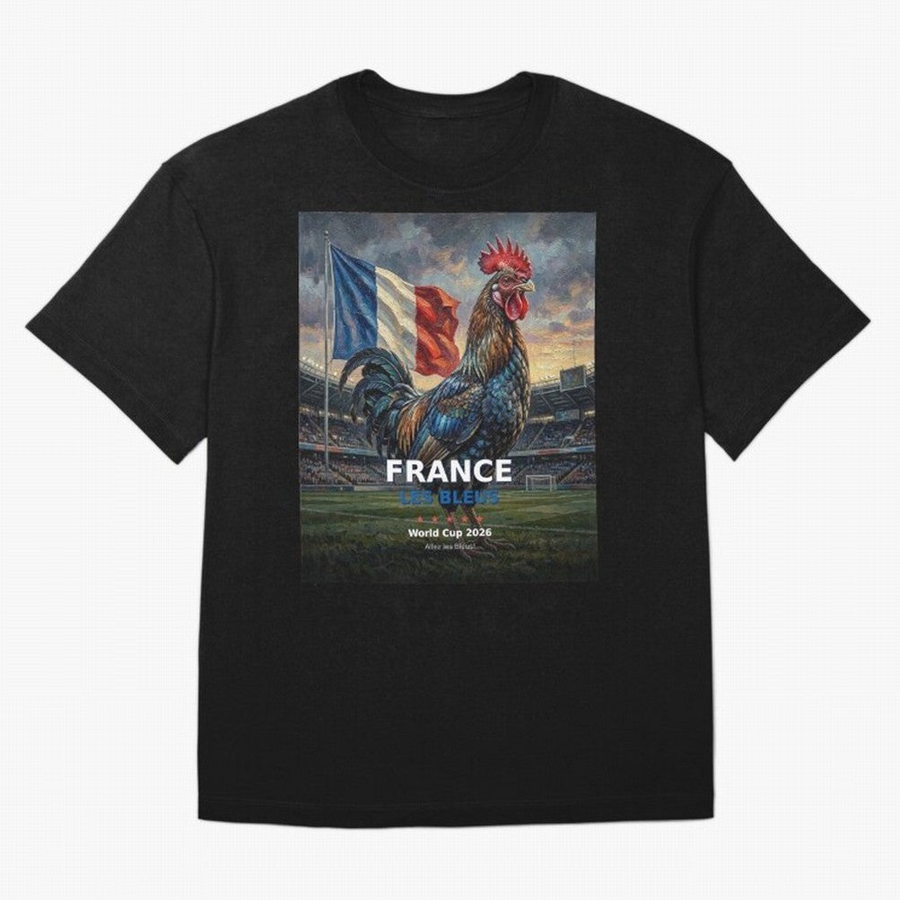 France Les Bleus - World Cup 2026 Soccer Fan Tee Classic T-Shirt Bring a Vintage Feel to the FIFA World Cup 2026 USA Canada Mexico Journey through Mbappe Highlights, France Pride, Fan Favorite Moments, National Team Passion, Big Match Drama and