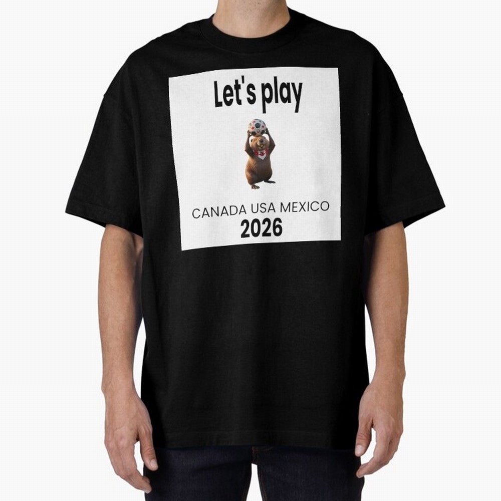 Canadian beaver invites you to World Cup 2026 in USA, Canada and Mexico Classic T-Shirt Spotlight FIFA World Cup 2026 Made for Neymar, Brazil, Portugal and Argentina Energy, Goal Celebration Energy, Supporter Heritage, Football Icons and Worldwide
