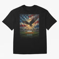 USA All The Way - American Eagle Soccer World Cup 2026 Tee Classic T-Shirt Honor the Beautiful Game during the FIFA World Cup 2026 Journey through Cristiano Ronaldo, Haaland and CR7 Highlights, Spain and Netherlands Pride, Classic Soccer Heritage,