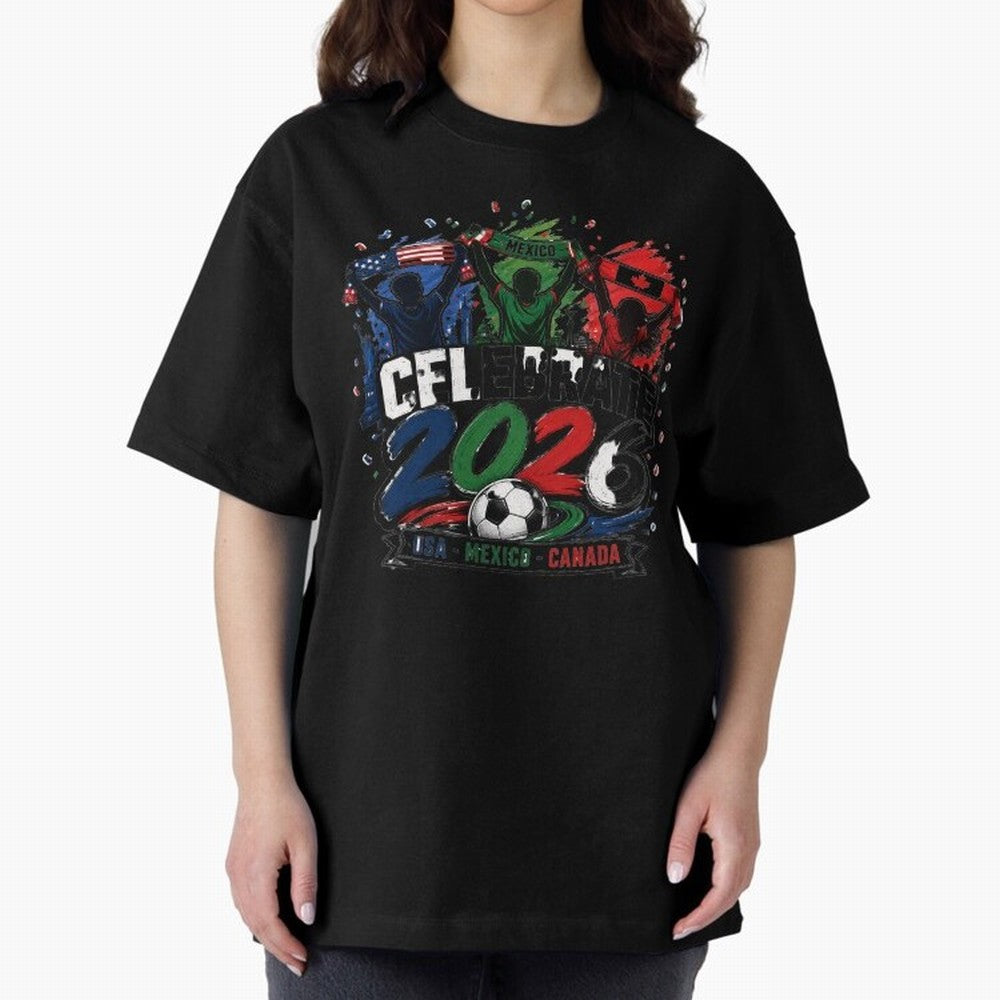 Celebrate 2026 USA Mexico Canada Soccer Fans Classic T-Shirt Bring International Match Energy to FIFA World Cup 2026 USA Canada Mexico Spirit, Centered on Brazil, Cristiano Ronaldo, Haaland and CR7, Supporter Pride, Iconic Celebrations, Legendary