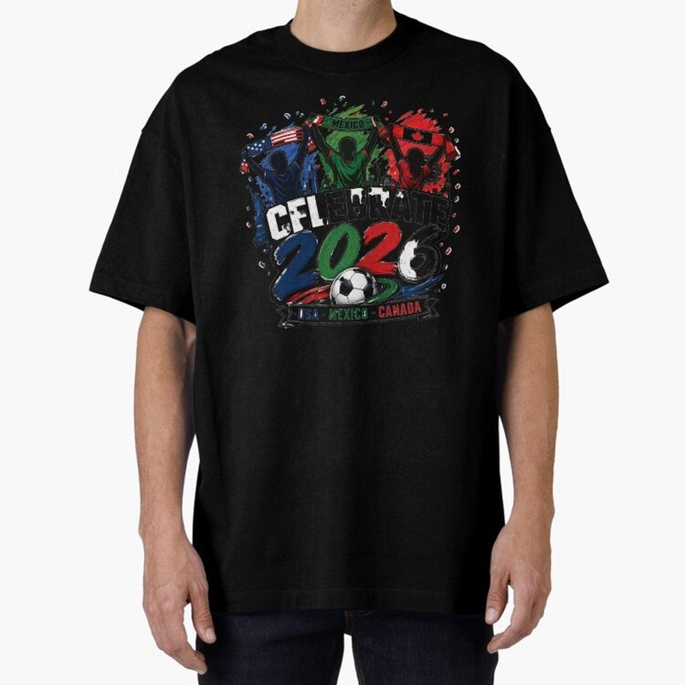Celebrate 2026 USA Mexico Canada Soccer Fans Classic T-Shirt Bring International Match Energy to FIFA World Cup 2026 USA Canada Mexico Spirit, Centered on Brazil, Cristiano Ronaldo, Haaland and CR7, Supporter Pride, Iconic Celebrations, Legendary