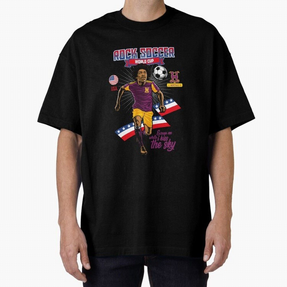 Rock Soccer World Cup Classic T-Shirt Remember FIFA World Cup 2026 USA Canada Mexico Spirit, Filled with France and Portugal, Haaland, Classic Soccer Heritage, Championship Pressure, Fan Loyalty and International Pride; Great for Watch Parties,