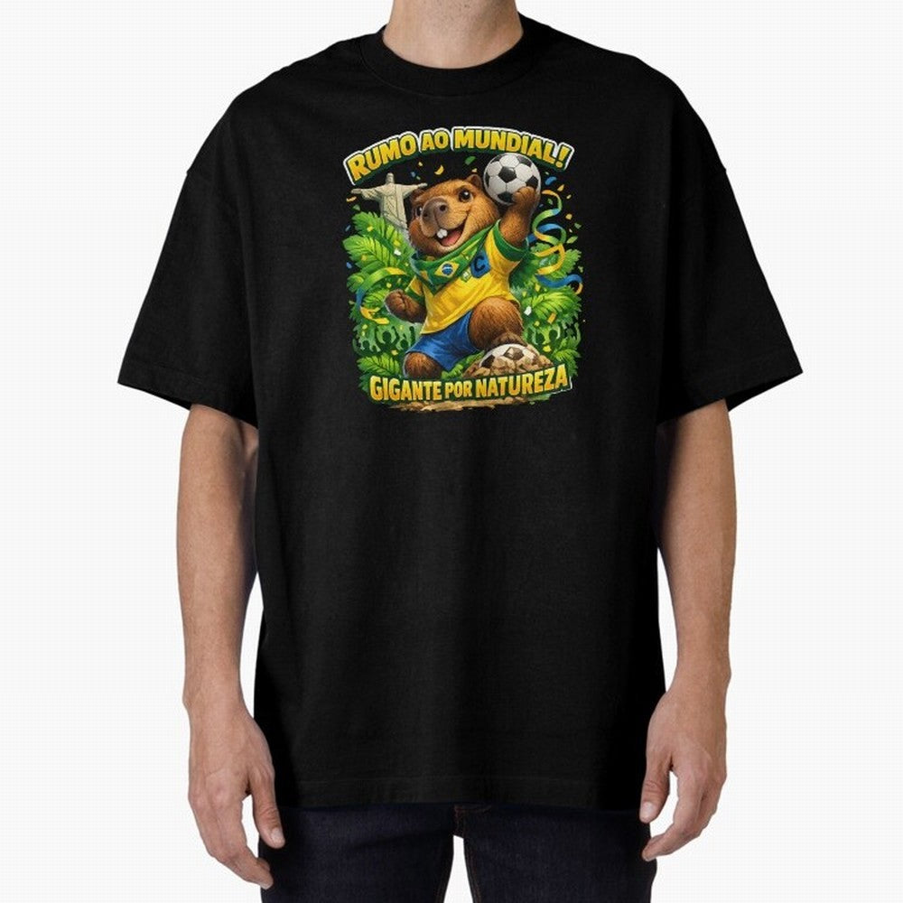 Brazil World Cup 2026 Capybara Fan Shirt Classic T-Shirt Celebrate Fan Culture around Match Day Hype around FIFA World Cup 2026 Group Stage, Messi, CR7 and Mbappe, Portugal, Global Supporter Spirit, Legendary Goals, National Colors and Tournament
