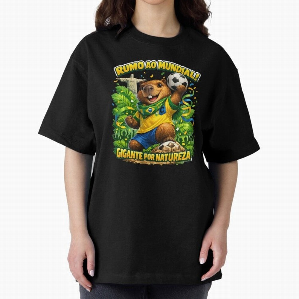 Brazil World Cup 2026 Capybara Fan Shirt Classic T-Shirt Celebrate Fan Culture around Match Day Hype around FIFA World Cup 2026 Group Stage, Messi, CR7 and Mbappe, Portugal, Global Supporter Spirit, Legendary Goals, National Colors and Tournament