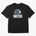 WC26 Retro Soccer Ball Vintage Football Fan Design Classic T-Shirt Bring Global Football Passion for FIFA World Cup 2026, Made for Haaland, Argentina and Brazil, Stadium Chants, National Pride, Trophy Dreams and Unforgettable Football Memories;