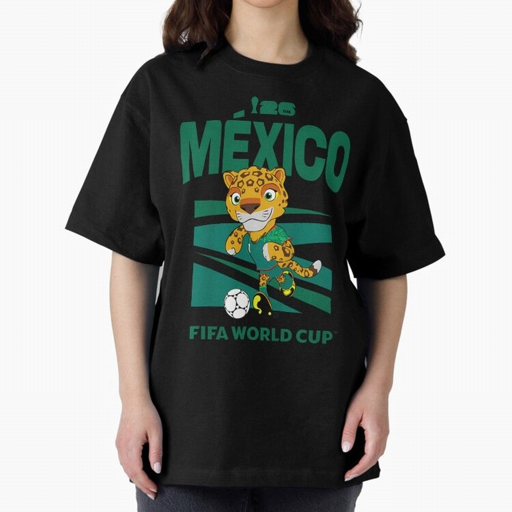 Kids World Cup26 Mexico Mascot Ball Classic T-Shirt Celebrate Fan Favorites in Match Day Hype around FIFA World Cup 2026, Haaland and Mbappe, Brazil, Sports Nostalgia, International Competition, Famous Players and Unforgettable Victories; Perfect