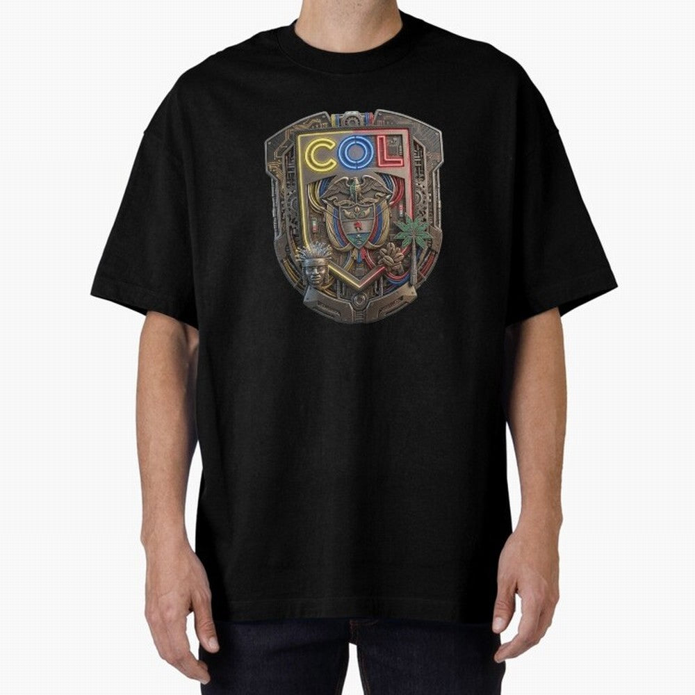 Feel the passion of Colombia with this dynamic Shield and soccer player design Classic T-Shirt Honor the Football Icons of FIFA World Cup 2026 Centered on Cristiano Ronaldo, Haaland and CR7, Spain and Netherlands Energy, Champion Mindset, Group