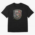 USA SOCCER SHIELD KICKING BALL Classic T-Shirt Stand with FIFA World Cup 2026 USA Canada Mexico for Fans of Messi, CR7 and Mbappe and England, France and Netherlands, Bringing Match Day Excitement, Supporter Culture, Golden Goals and Global