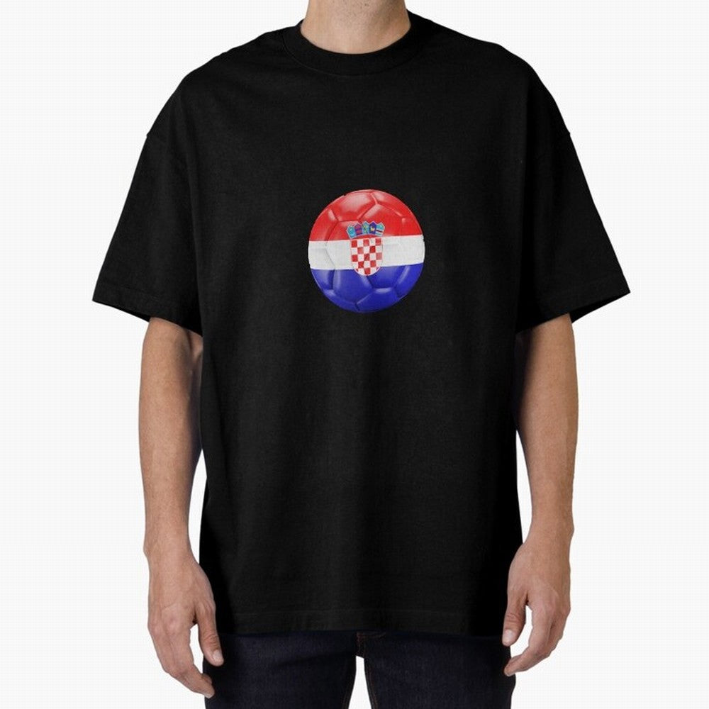 Croatia Football Classic T-Shirt Celebrate Soccer Greatness during Match Day Hype around FIFA World Cup 2026, Cristiano Ronaldo, France and Portugal, Champion Mindset, Group Stage Buzz, Knockout Tension and Passionate Fan Culture; Ideal for