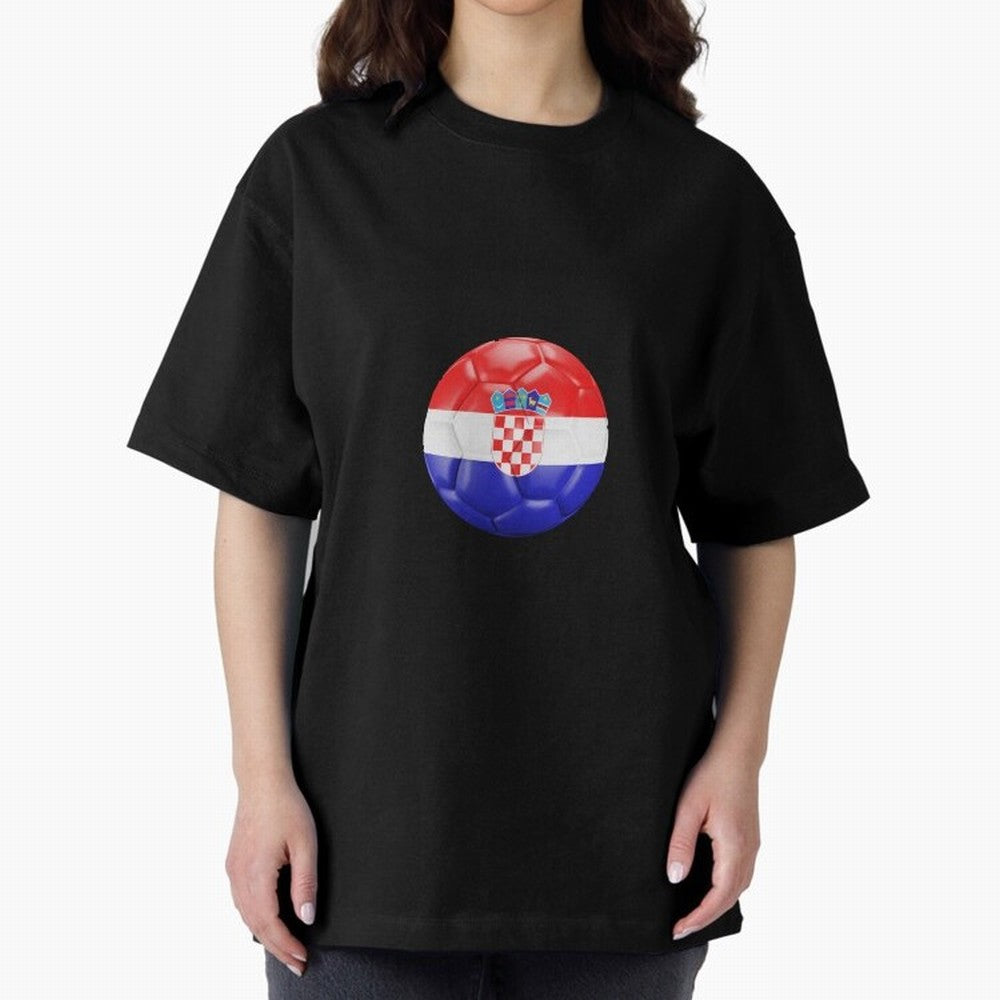 Croatia Football Classic T-Shirt Celebrate Soccer Greatness during Match Day Hype around FIFA World Cup 2026, Cristiano Ronaldo, France and Portugal, Champion Mindset, Group Stage Buzz, Knockout Tension and Passionate Fan Culture; Ideal for