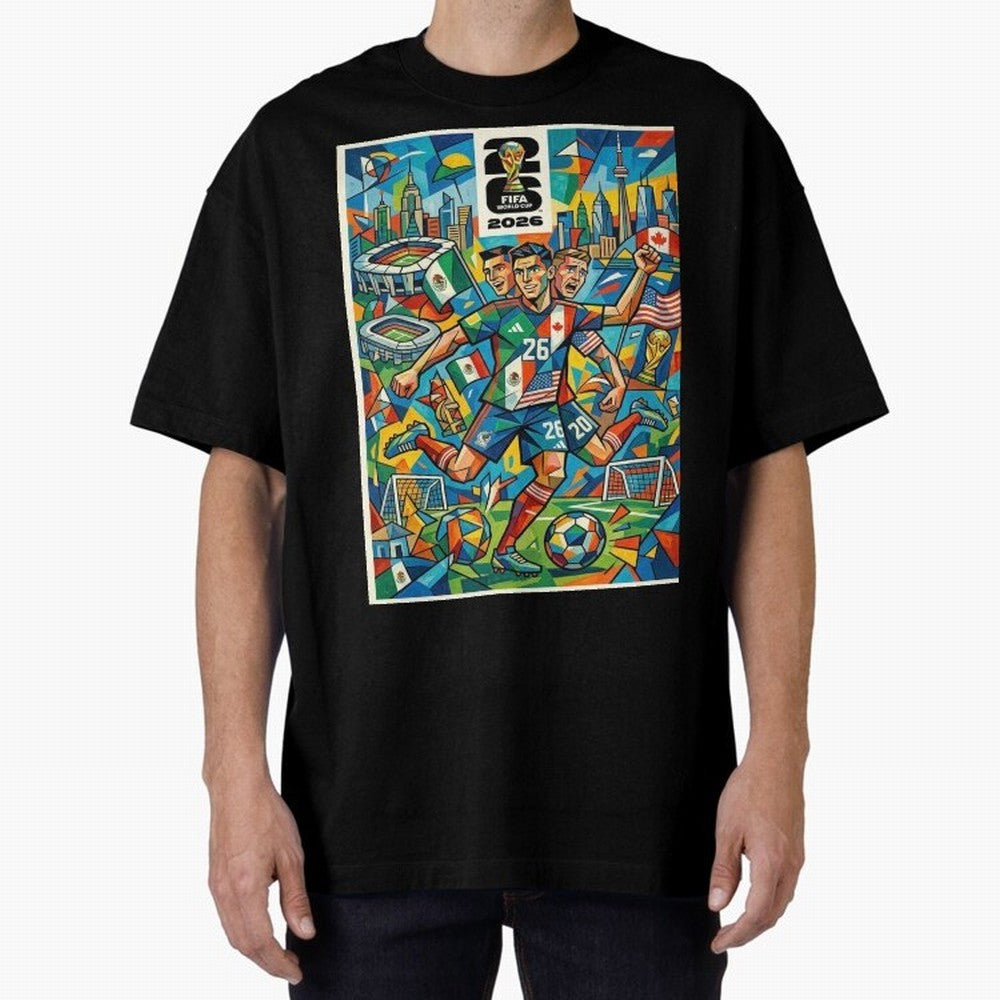 Go World Classic T-Shirt Make Every Kick Count in FIFA World Cup 2026 Spirit, Celebrating Brazil, Portugal and Argentina, CR7, Champion Mindset, Group Stage Buzz, Knockout Tension and Passionate Fan Culture; Created for Match Day Parties, Soccer