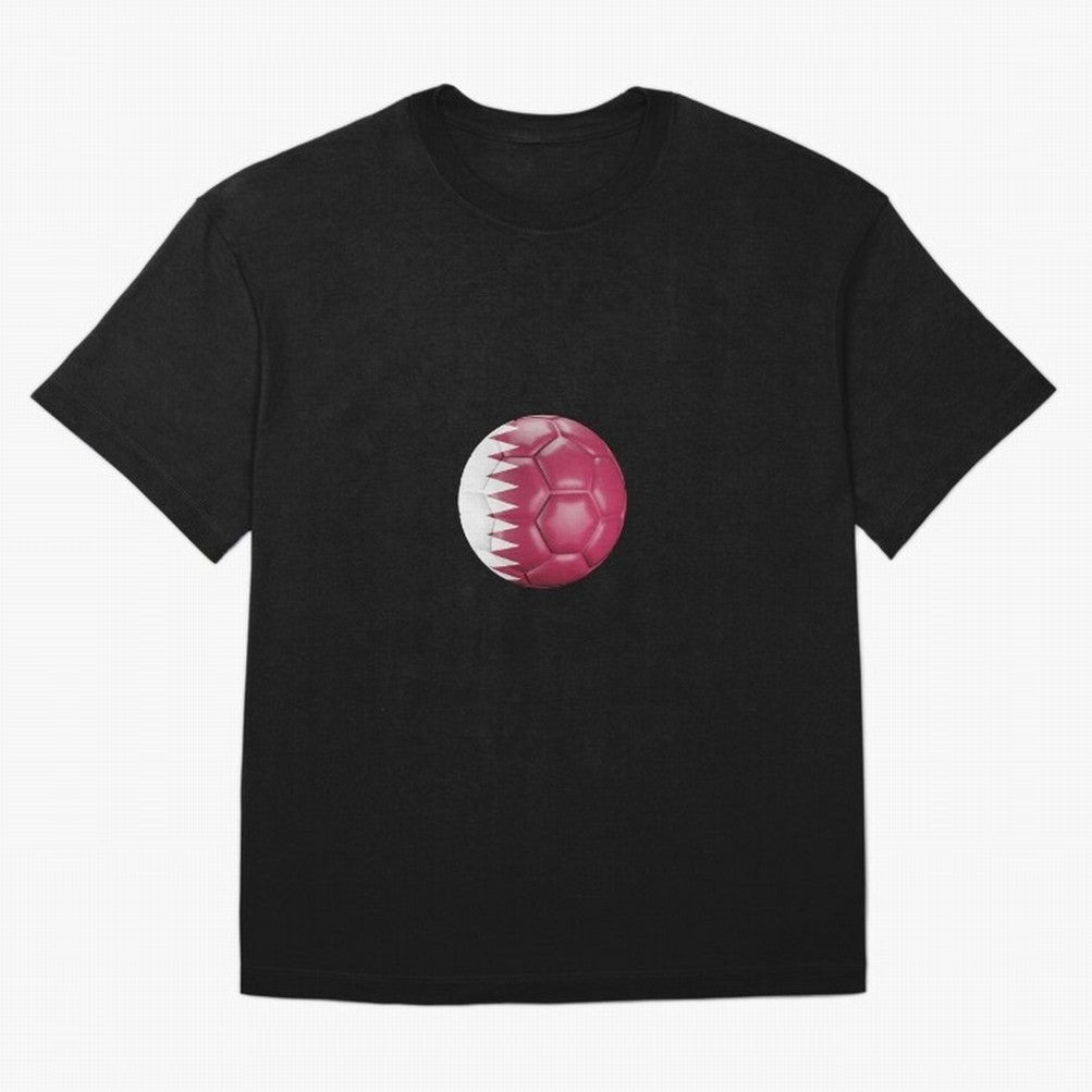 Qatar Classic T-Shirt Support Your Favorite Stars during FIFA World Cup 2026 USA Canada Mexico for Fans of Neymar and Portugal, Spain and Germany, Bringing Soccer Culture, Superstar Moments, National Team Dreams and Competitive Fire; Ideal for Fans