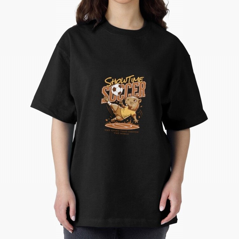 Capybara Playing Soccer Football Vibes Classic T-Shirt Bring the FIFA World Cup 2026 USA Canada Mexico Journey through Cristiano Ronaldo Highlights, Brazil, Portugal and Argentina Pride, Stadium Memories, Football Loyalty, International Chants and