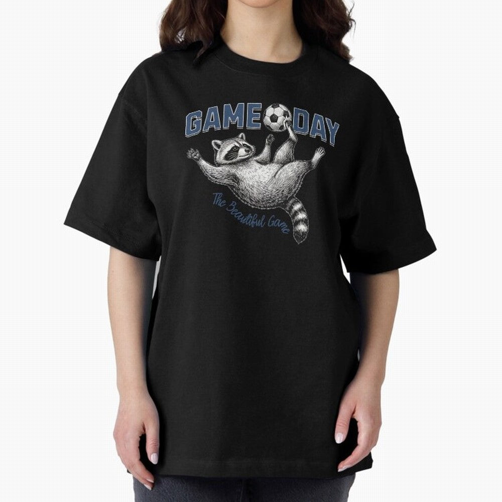 Raccoon Soccer Game Day The Beautiful Game Classic T-Shirt Carry the Colors and Pride of FIFA World Cup 2026 Group Stage Centered on Messi, France and Portugal Energy, Stadium Chants, National Pride, Trophy Dreams and Unforgettable Football