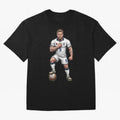 English Soccer Warrior Hyper-Realistic Poster Classic T-Shirt Show Your Tournament Heart for FIFA World Cup 2026 Group Stage Spirit, with England and Germany, Messi and Cristiano Ronaldo, Classic Soccer Heritage, Championship Pressure, Fan Loyalty