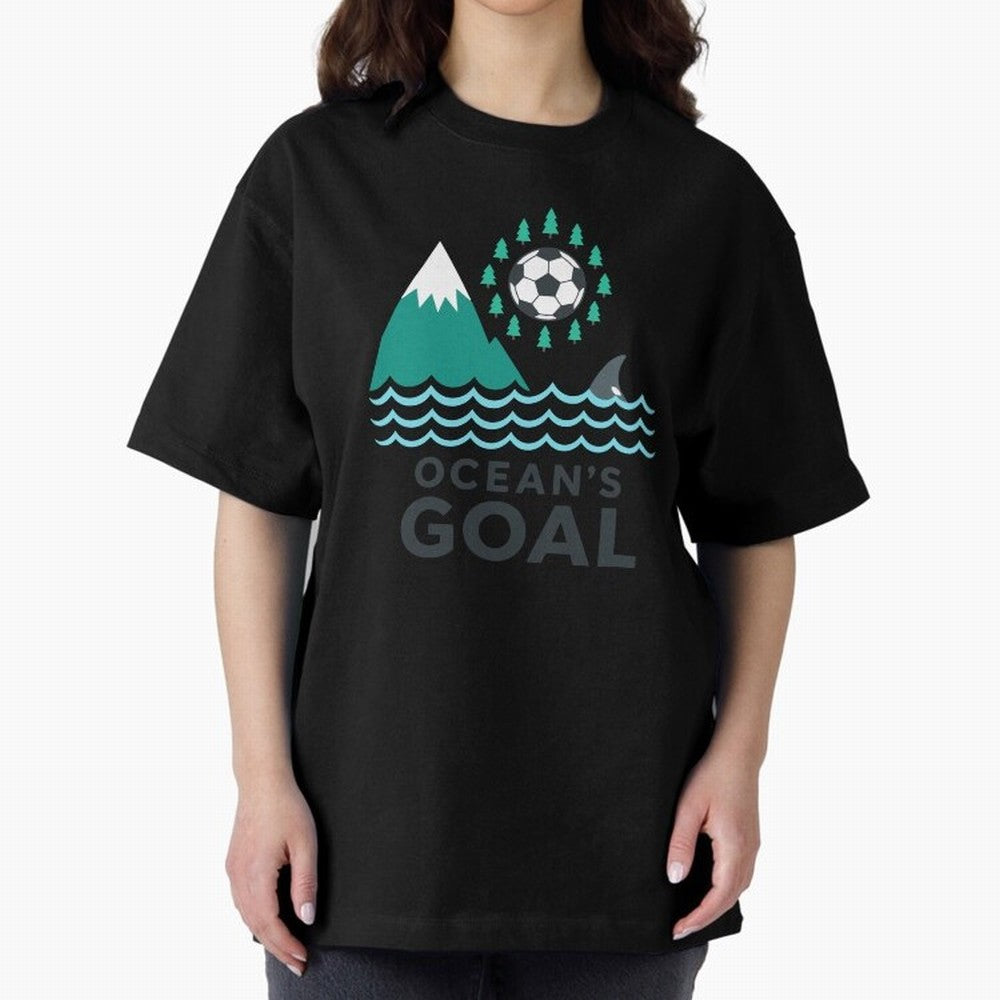 Ocean's Goal Classic T-Shirt Live the Energy of Global Football Passion for FIFA World Cup 2026 USA Canada Mexico, Built around CR7, Germany, Champion Mindset, Group Stage Buzz, Knockout Tension and Passionate Fan Culture; Great for Supporters Who