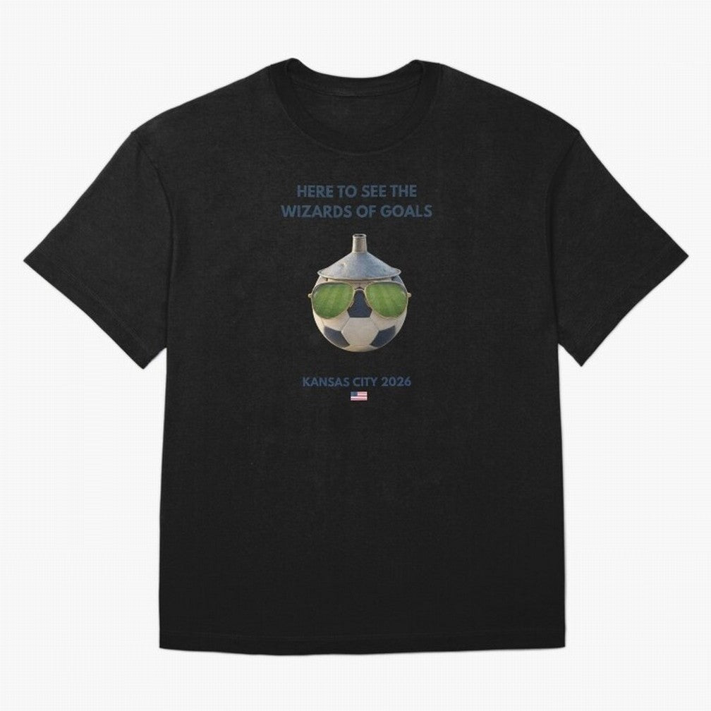 WC26 Hosting City: Kansas City | Fun and Smart Soccer Fan Gear Classic T-Shirt Stand Out with Spirit from FIFA World Cup 2026 USA Canada Mexico Driven by Cristiano Ronaldo, Haaland and CR7, Brazil Energy, Football History, Final Match Energy, Crowd